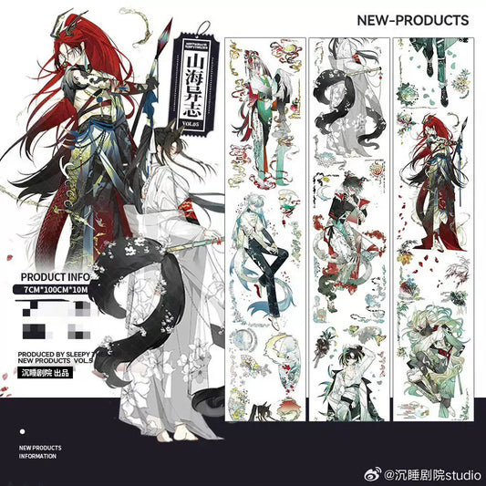 1813-7x100cm Shell Luster PET Tape