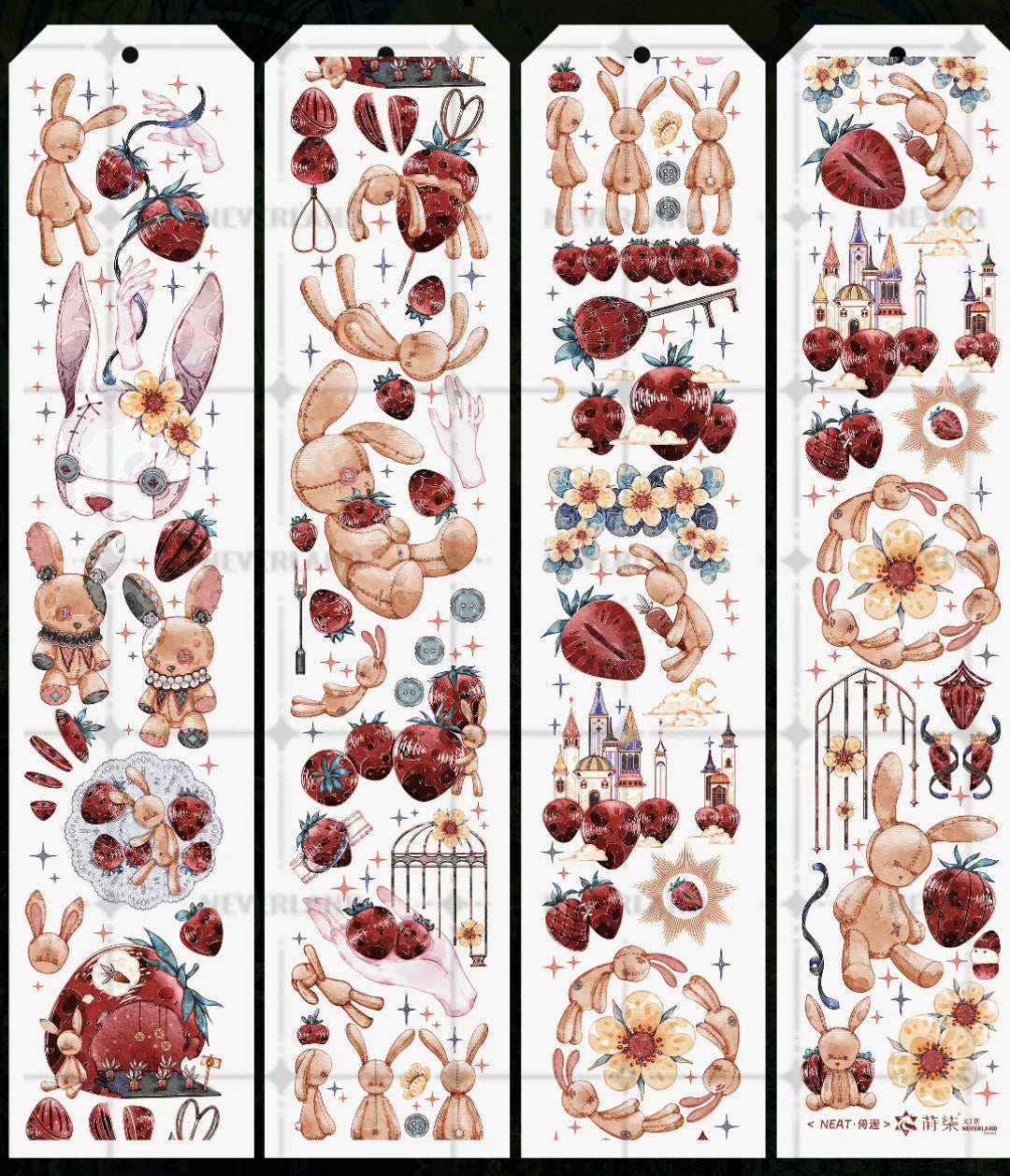 3340-NEVERLAND Studio-6.5x120cm Shell Luster PET Tape