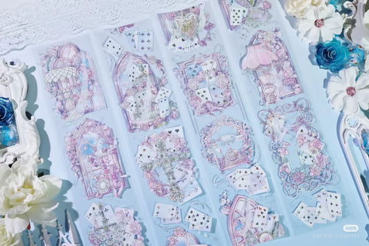 3077-MEIN HERZ Studio-6x100cm Shell Luster PET Tape