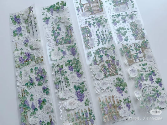 3353-MIST FOREST Studio-6x100cm Shell Luster PET Tape