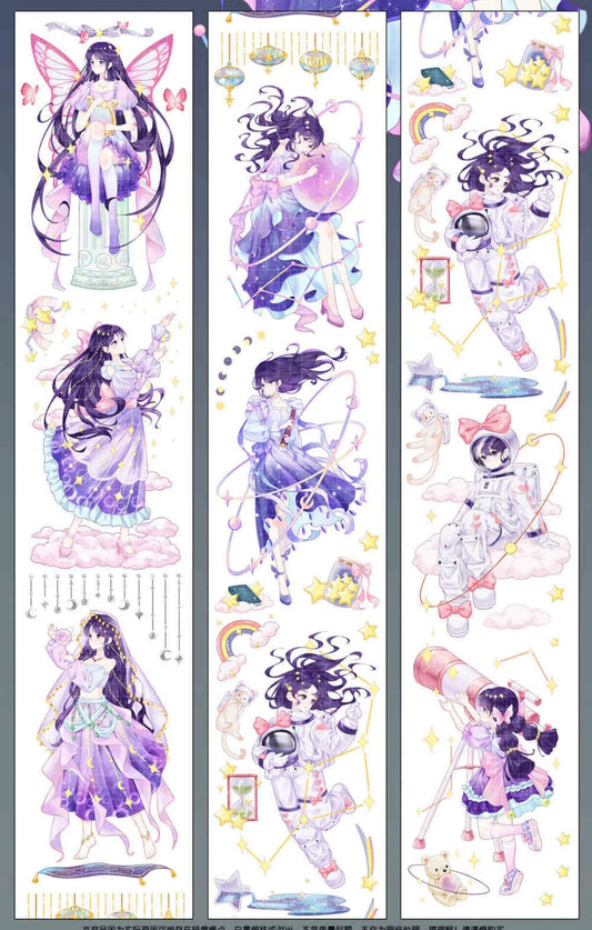 2950-FUGUI LEE Studio-7x91cm Shell Luster PET Tape