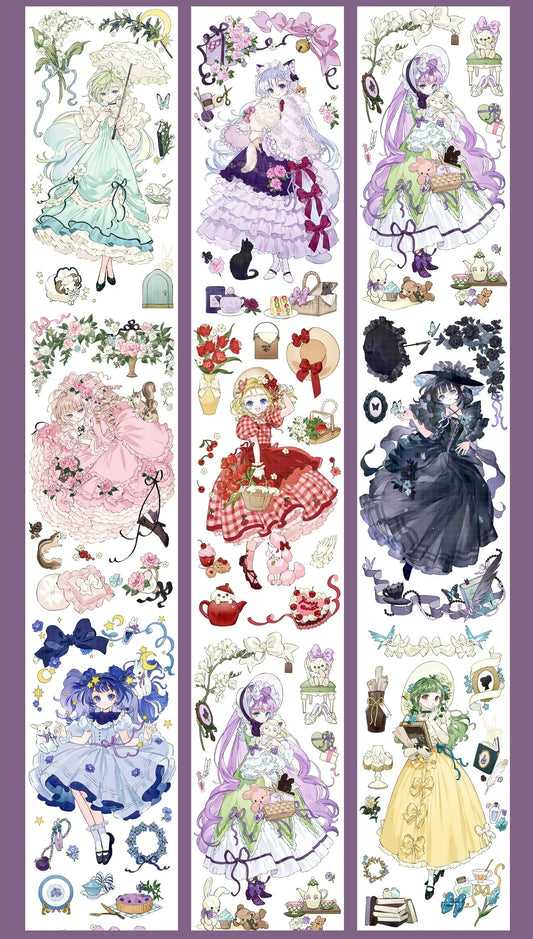 2029-6.5x100cm Shell Luster PET Tape