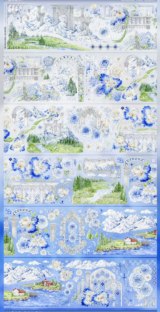 3347-Glacier Museum Studio-7x100cm Shell Luster PET Tape