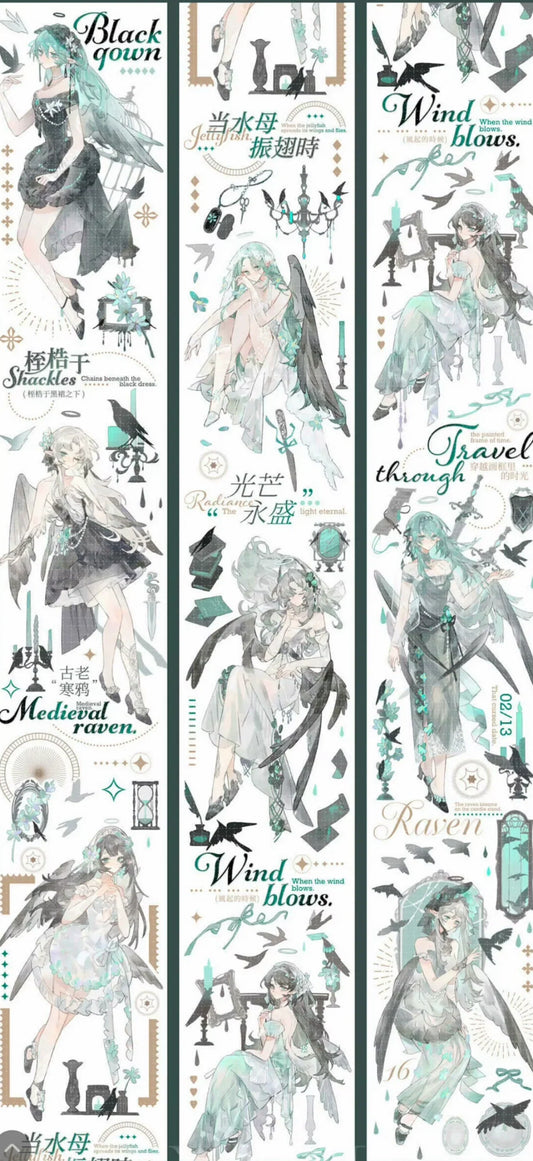 2729-Likey Studio-6x100cm Shell Luster PET Tape