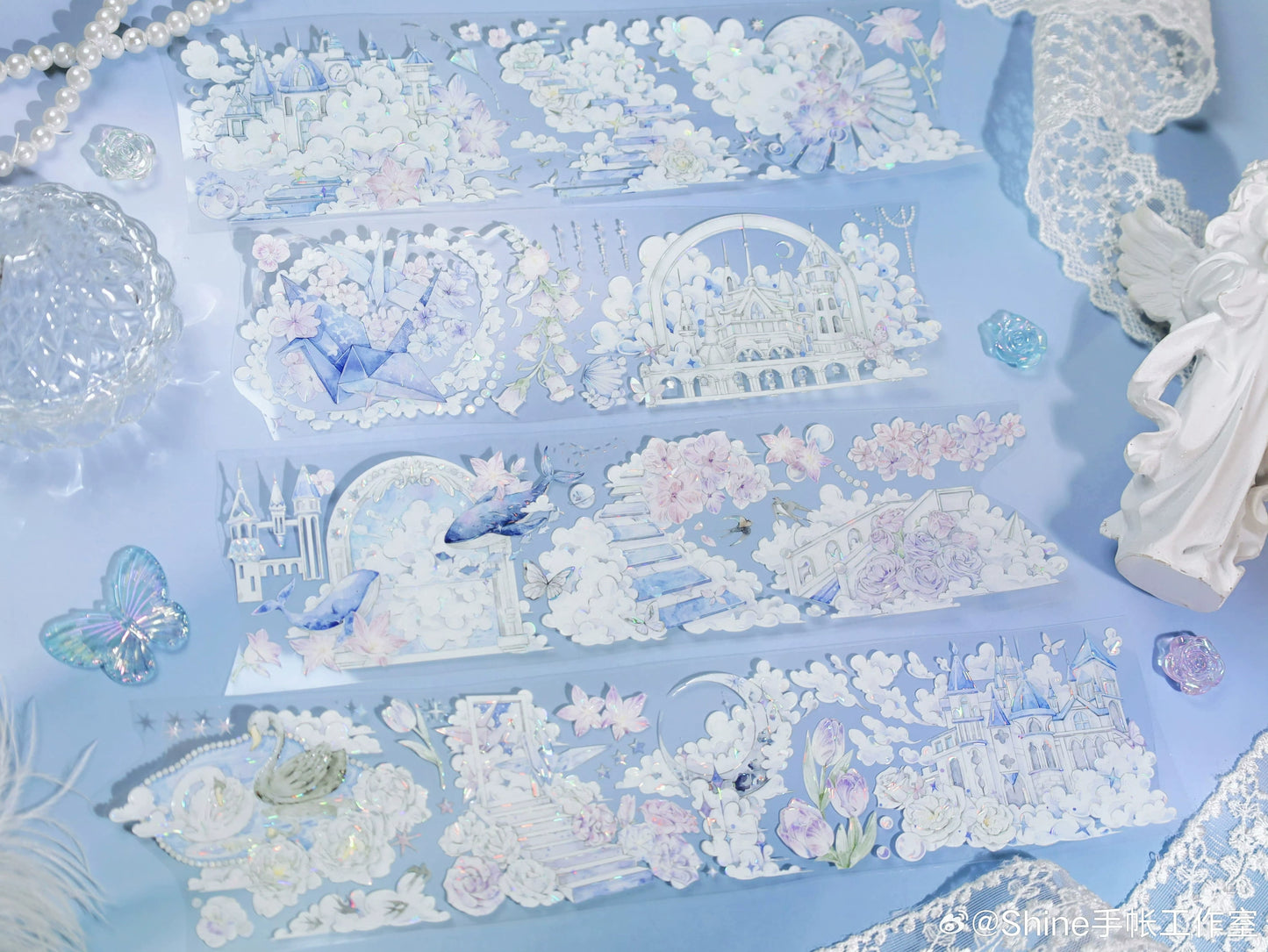 2030-Shine Studio-7x100cm Shell Luster PET Tape