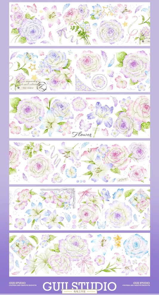 3216 - 6x100cm Shell Luster PET Tape