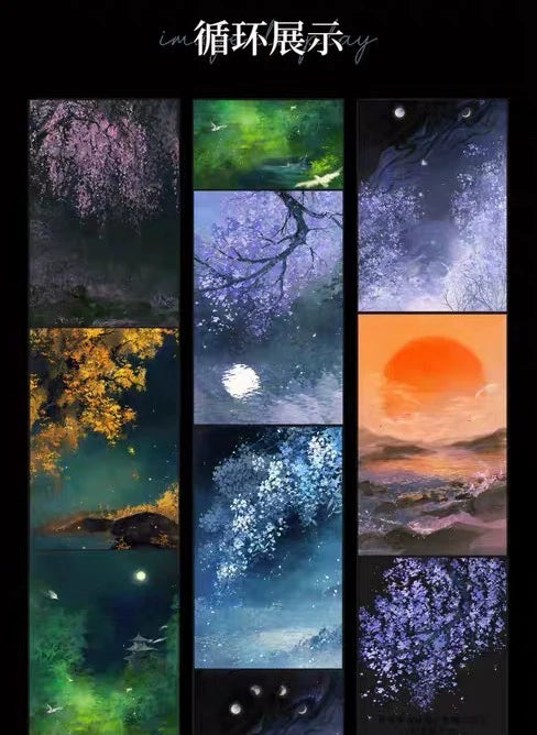 3001-YUEHAIYANJIUSUO Studio-10.5x125cm Glossy PET Tape