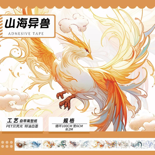 3088 - 6x100cm Shell Luster PET Tape