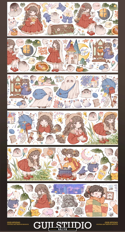 3218 - 7x100cm Shell Luster PET Tape