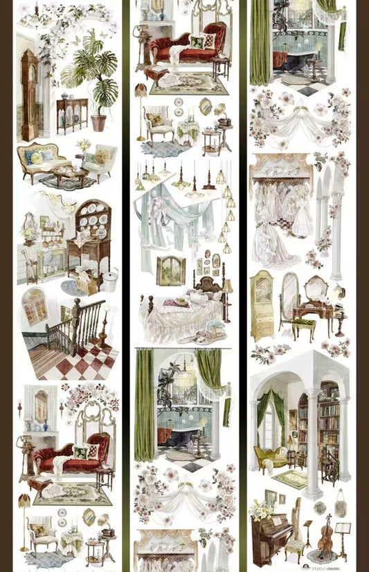 2427 - 8x100cm Shell Luster PET Tape