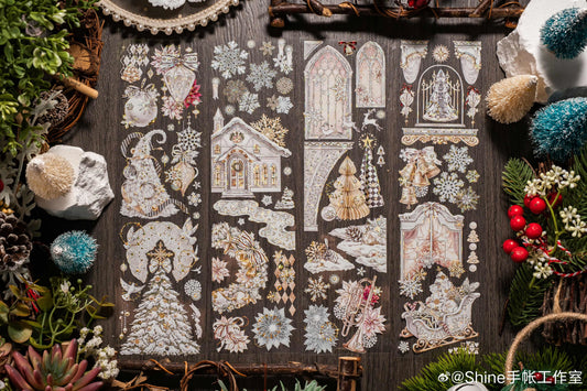 1049 - 7x100cm Gold Shell Luster PET Tape