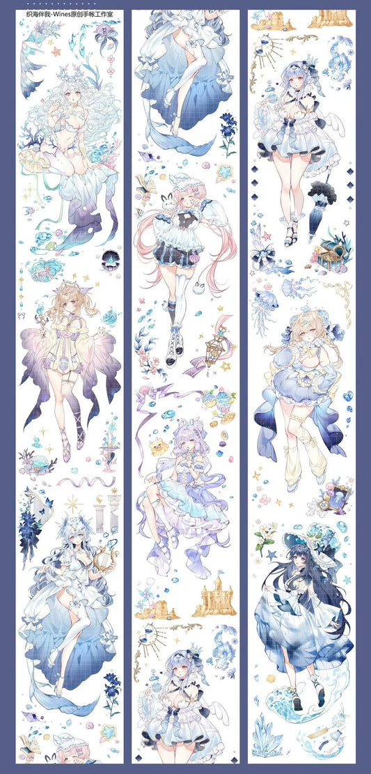 2760-Wines Studio-6x100cm Shell Luster PET Tape