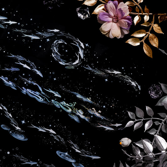 3010-5x70cm Holographic Silver PET Tape