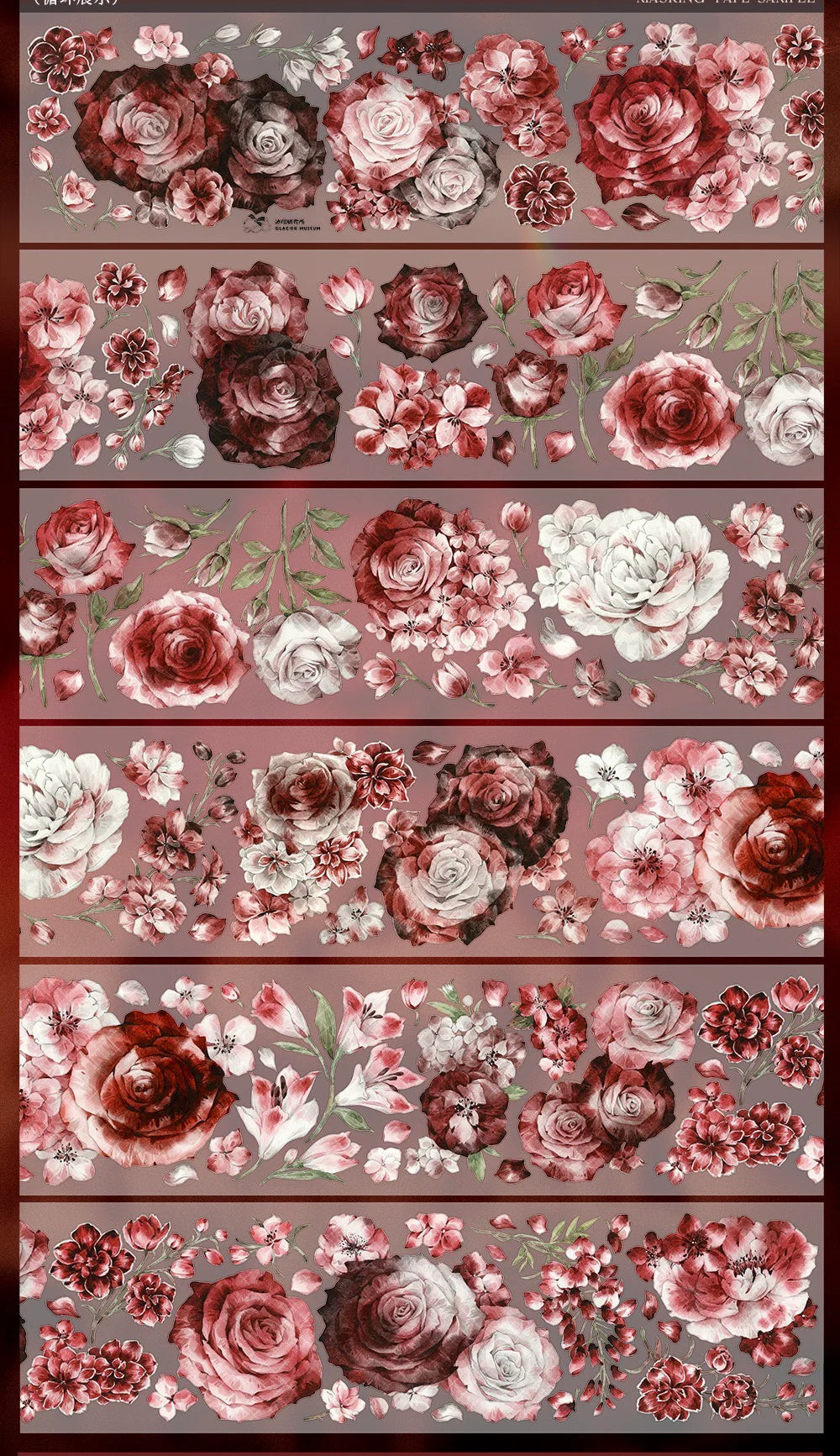 3128-Glacier Museum Studio-6x100cm Shell Luster PET Tape