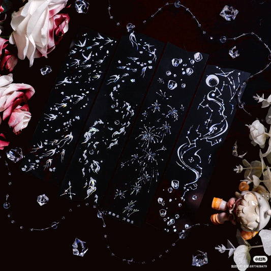 3324-JINGWUZHI Studio-5x80cm Iridescent PET Tape