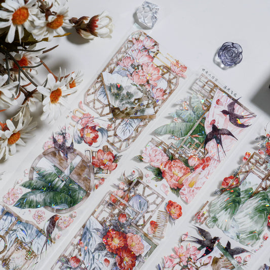 3073 - 6x100cm Iridescent PET Tape