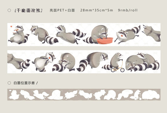 3252 - 2.8x35cm Glossy PET Tape