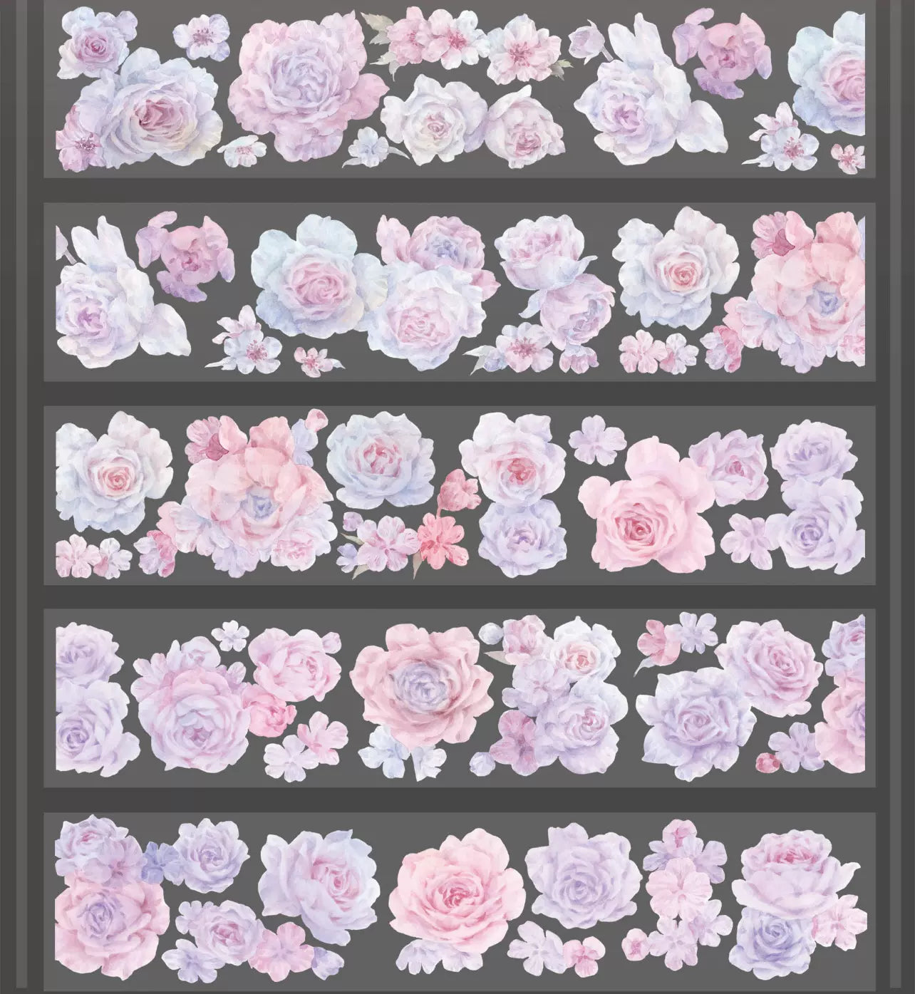 0371 - FLOWER 5.5x100cm Shell Luster PET Tape