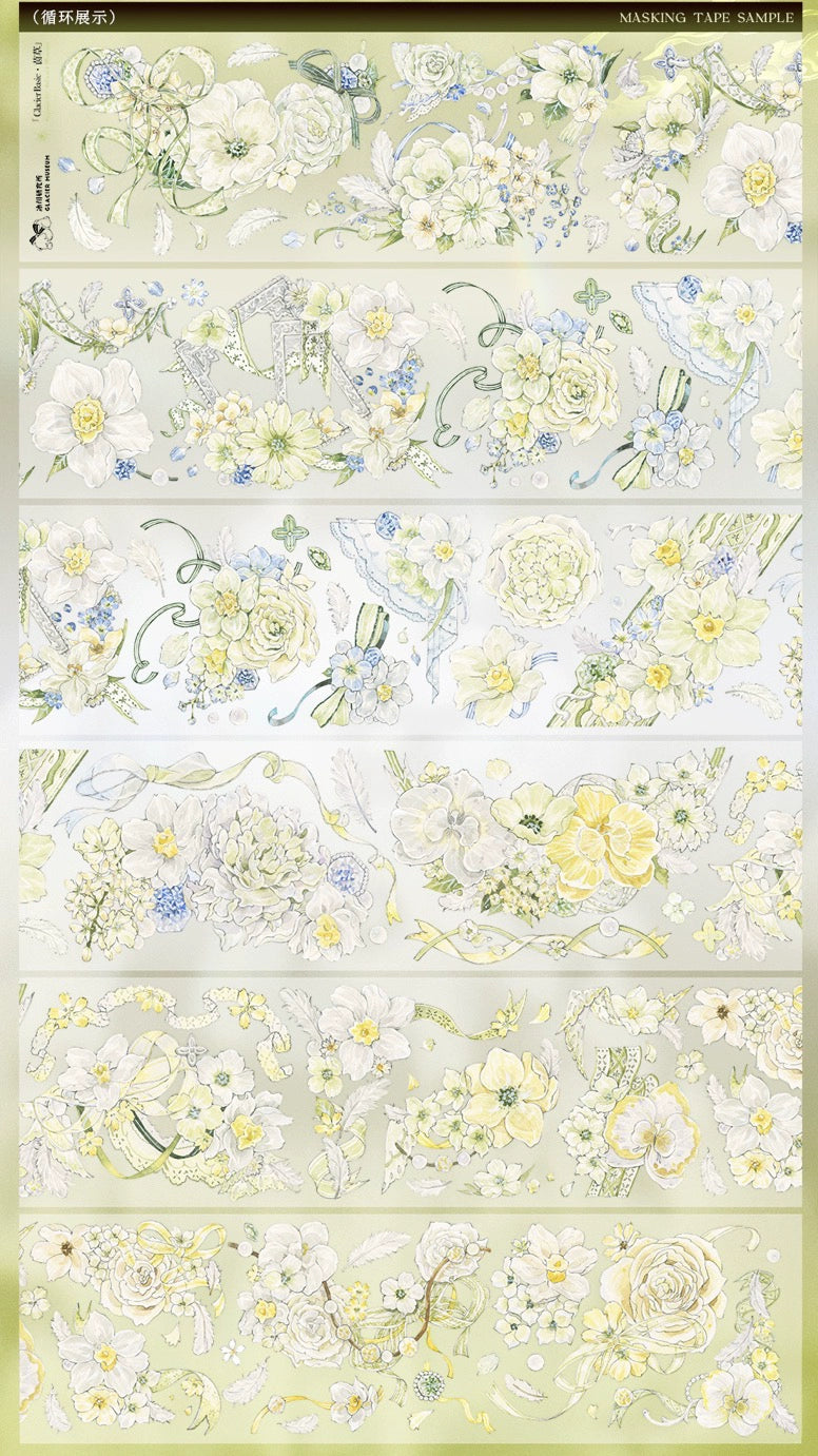 3351-Glacier Museum Studio-6x100cm Shell Luster PET Tape