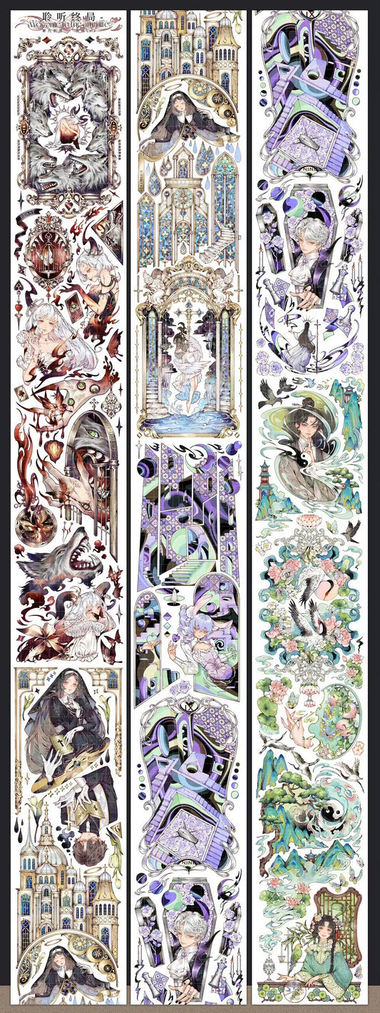 2860-NINTH FAIRWAY Studio-8x175cm Shell Luster PET Tape