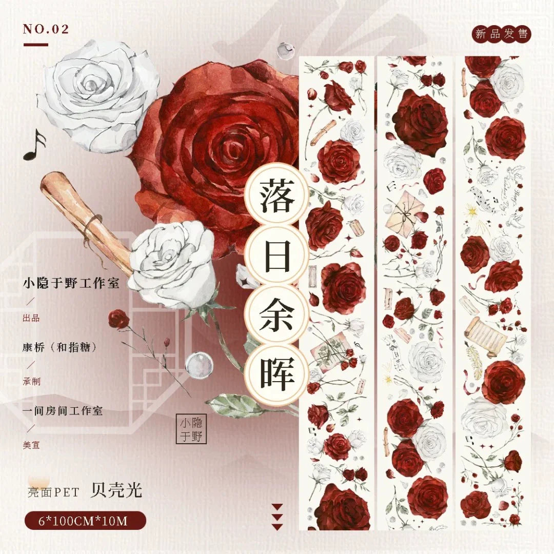 2895-XIAOYINYUYE Studio-6x100cm Shell Luster PET Tape