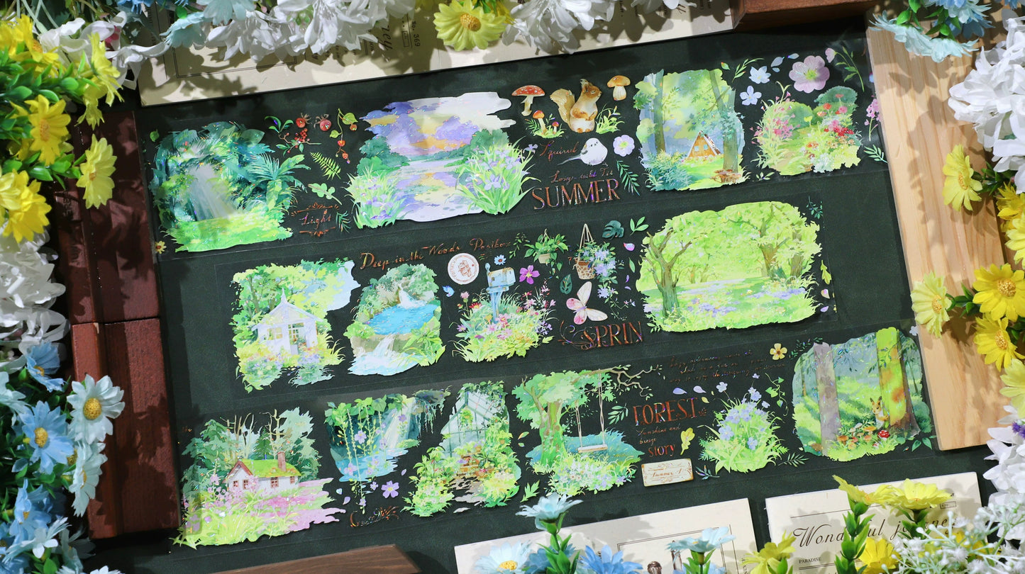 2301-MIAOPAJI Studio-8x125cm Shell Luster PET Tape