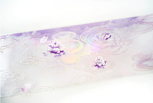 2370 - Purple Water 8x100cm Iridescent PET Tape