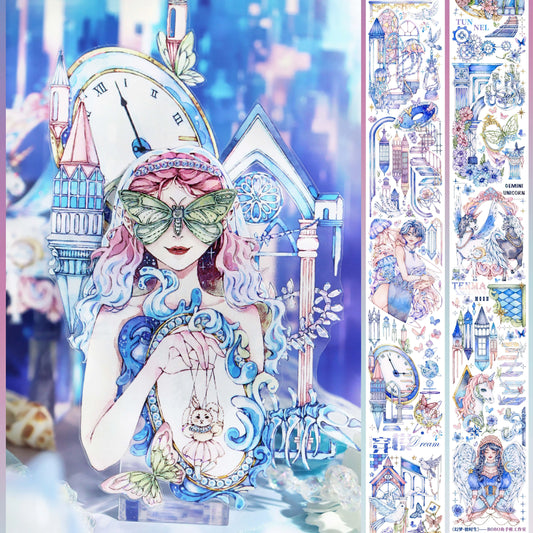 3071-BOBO FISH Studio-7x125cm Shell Luster PET Tape