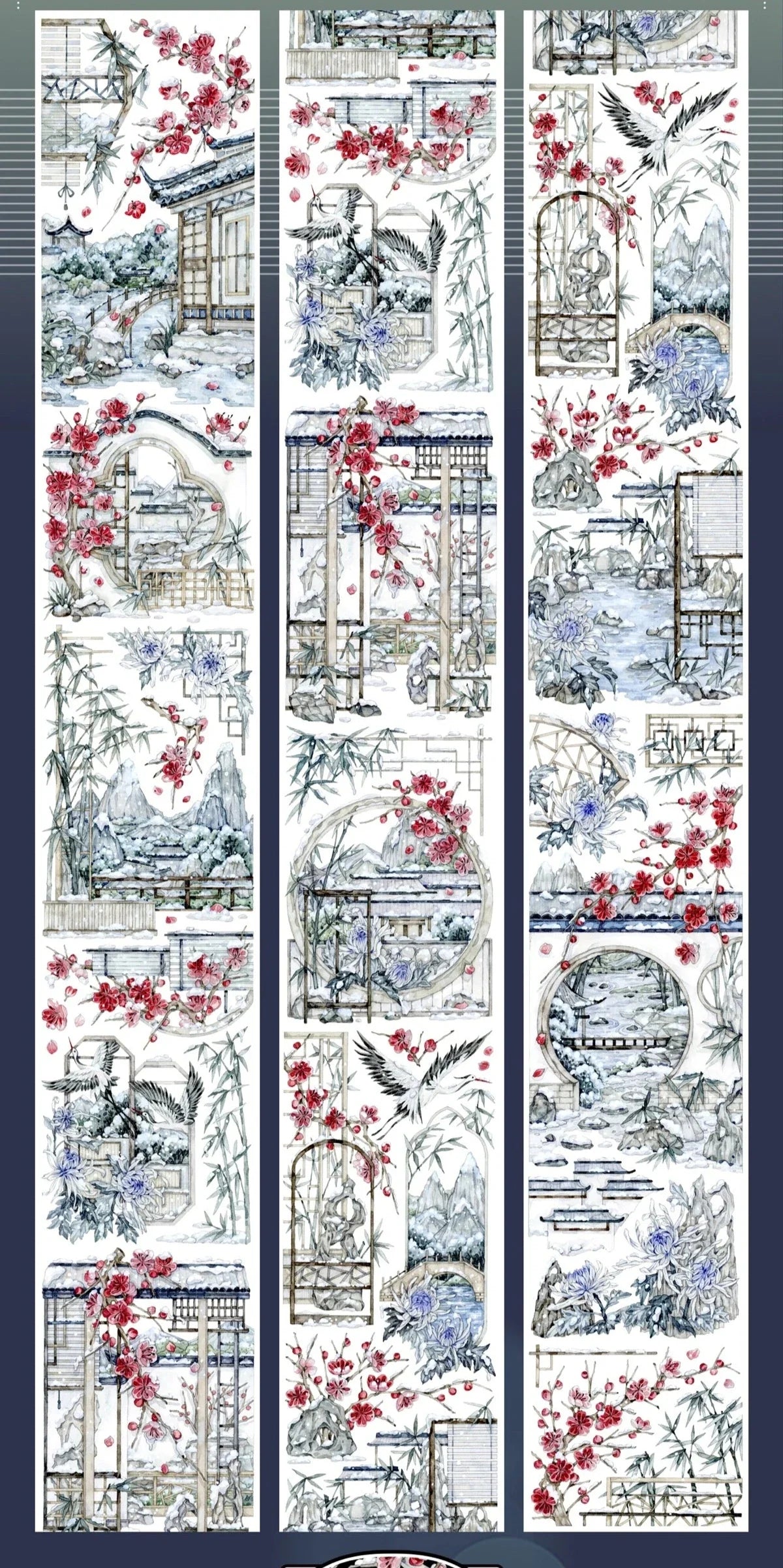 3293-Shine Studio-7x100cm Shell Luster PET Tape