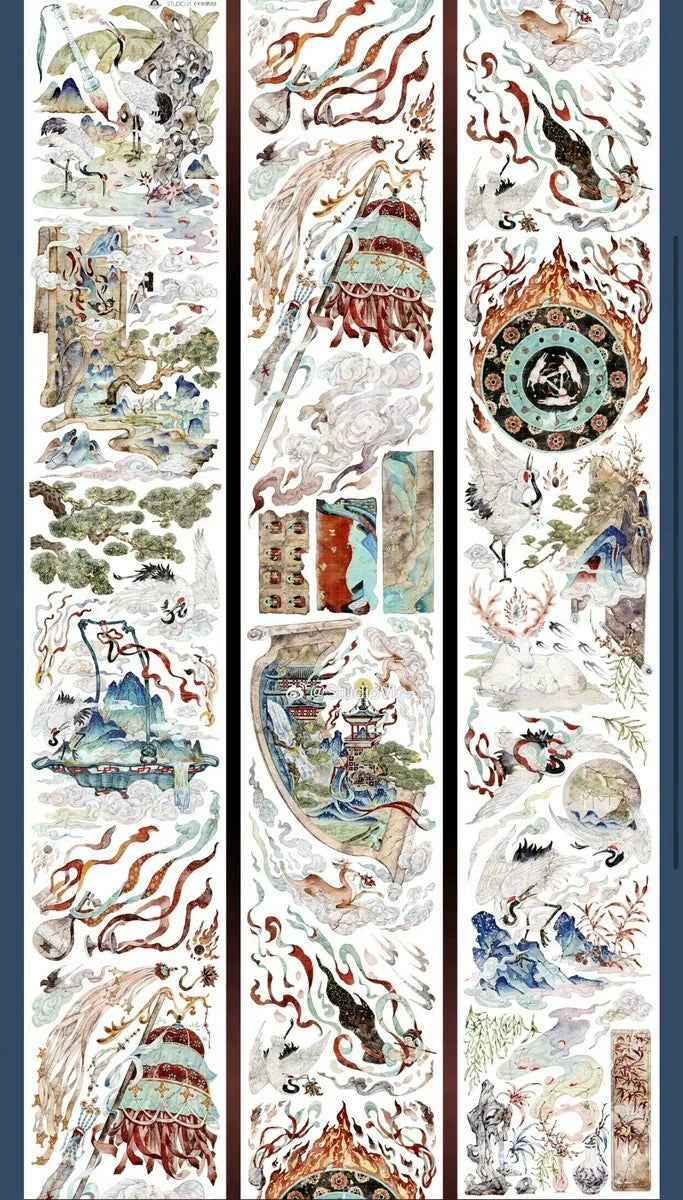 2001 - 7x100cm Shell Luster PET Tape