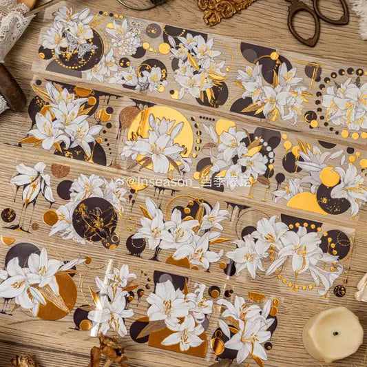 1045 - 6x100cm Gold Foil Stamping PET Tape