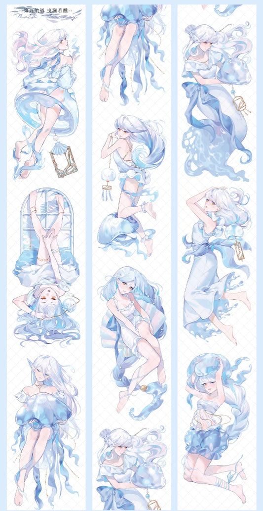 3081-NINTH FAIRWAY Studio-5.5x92cm Shell Luster PET Tape