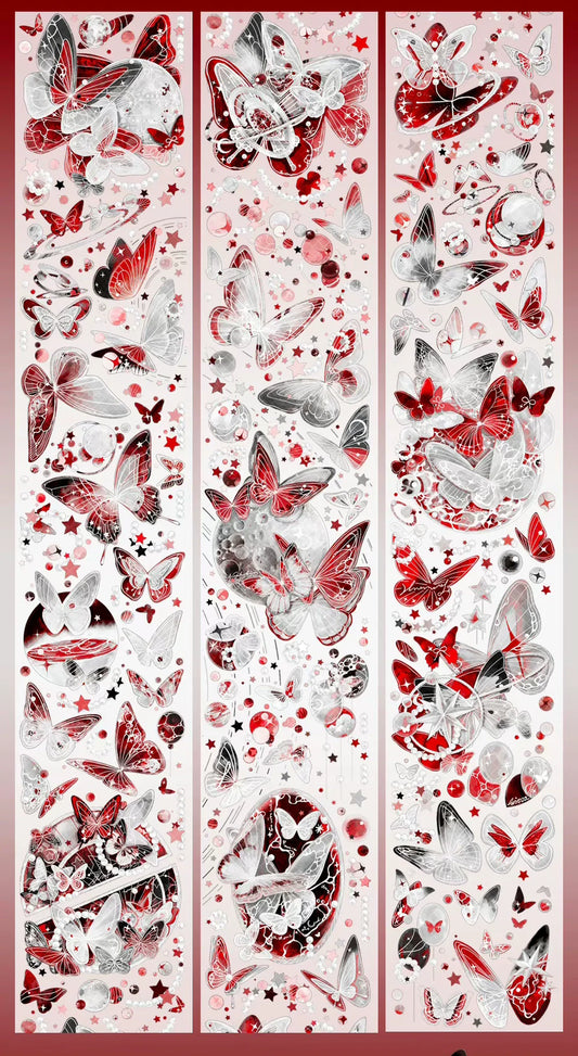 2774-Glacier Museum Studio-6x100cm Silver Shell Luster PET Tape