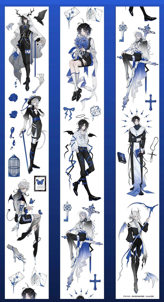 2010-MO RI KUANG HUAN Studio-6x100cm Shell Luster PET Tape