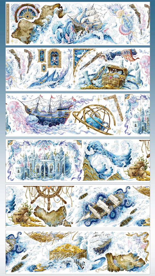 2927-HEDGEHOG Studio-6x100cm Shell Luster PET Tape