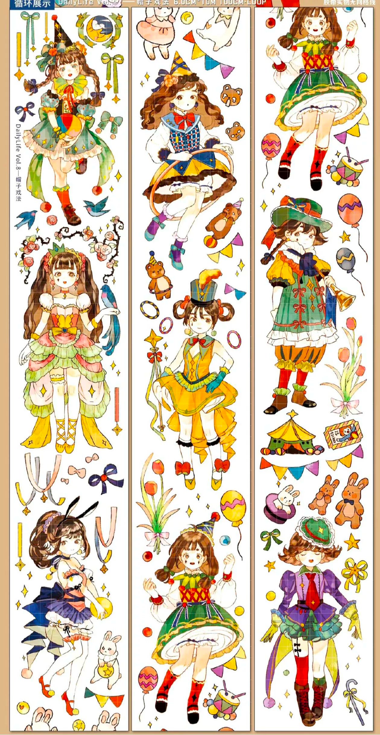 2748-DailyLife Studio-6x100cm Shell Luster PET Tape