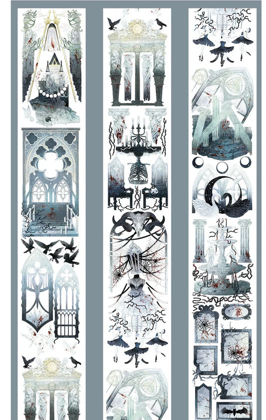 2255-6.5x100cm Shell Luster PET Tape