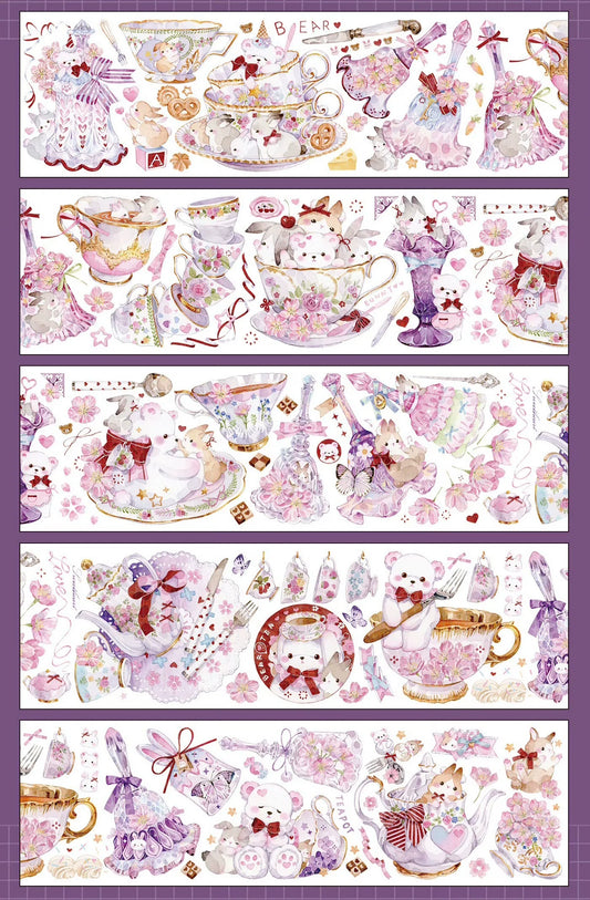 3364-MEIN HERZ Studio-7x100cm Shell Luster PET Tape