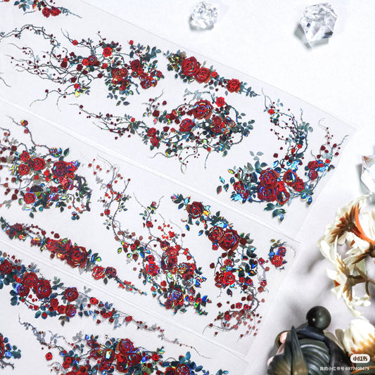 0460-JINGWUZHI Studio-6x85cm Iridescent PET Tape