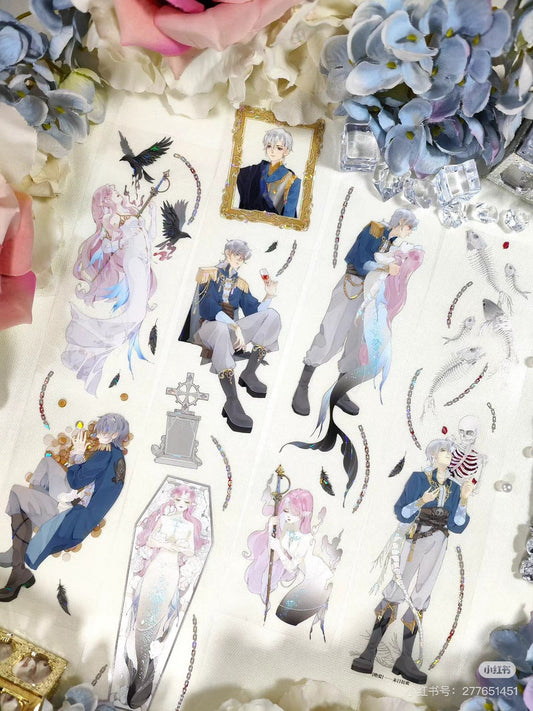 2770-MO RI KUANG HUAN Studio-6x100cm Shell Luster PET Tape