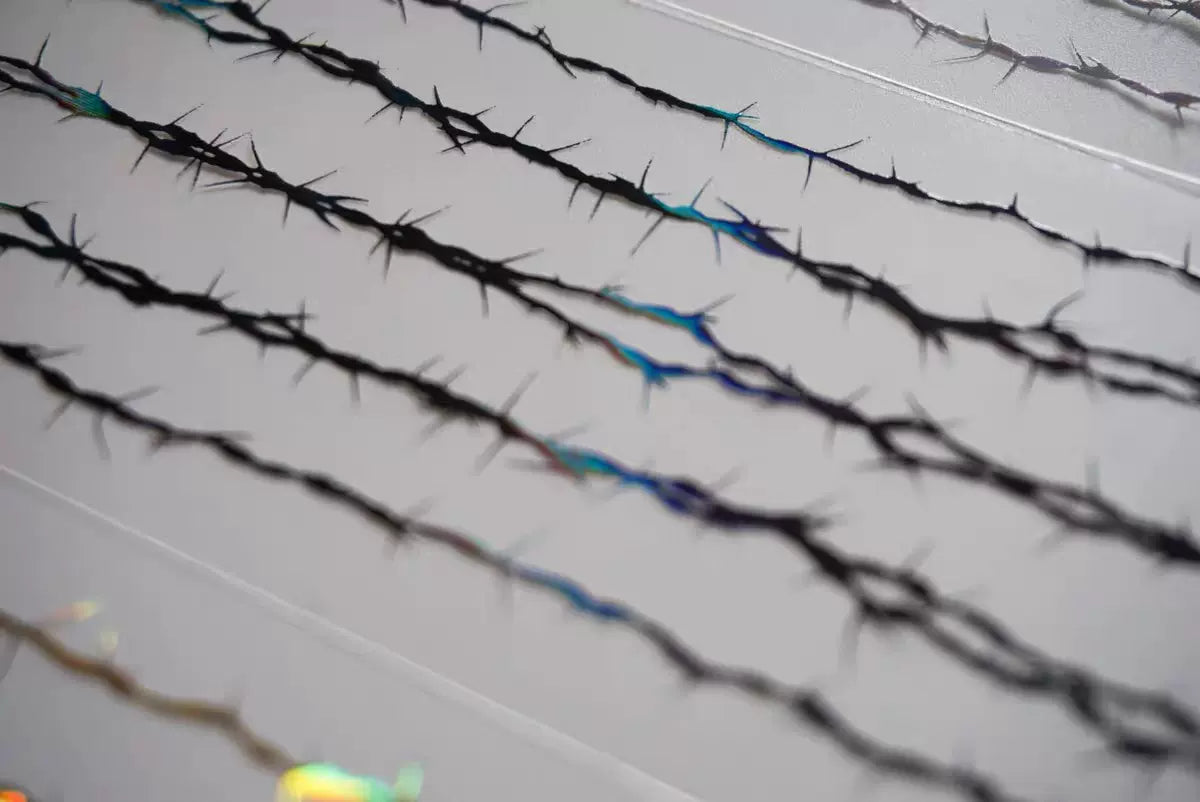 1800-UntilYou Studio-Holographic Black PET Tape