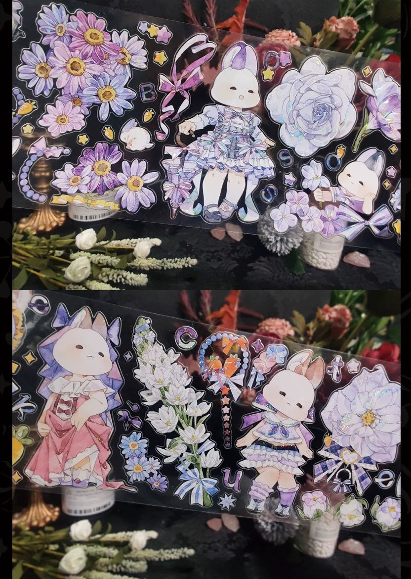 3344-NEVERLAND Studio-7.5x145cm Galaxy Glow PET Tape