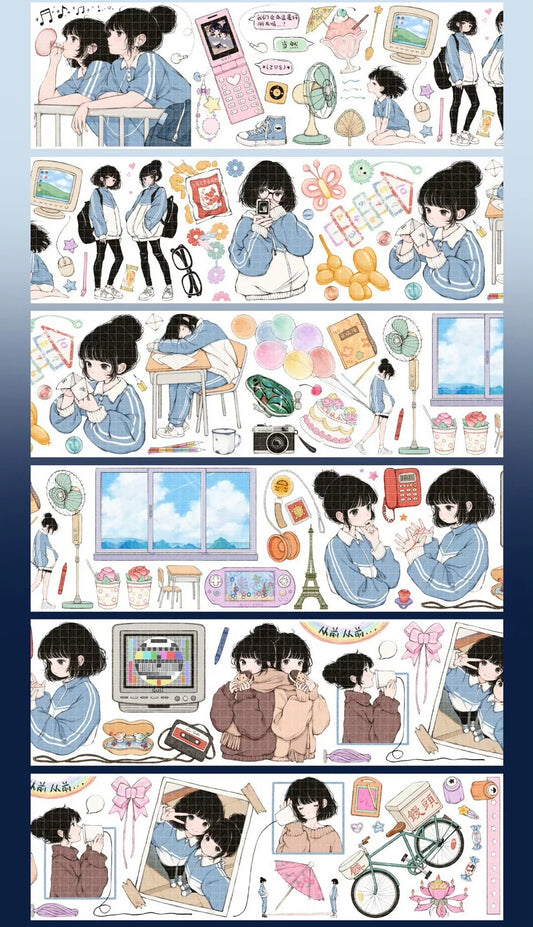 3319-Gui Studio-7x100cm Shell Luster PET Tape