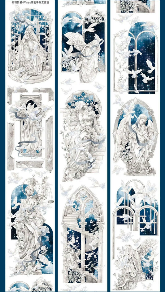 2947-Wines Studio-6x100cm Shell Luster PET Tape