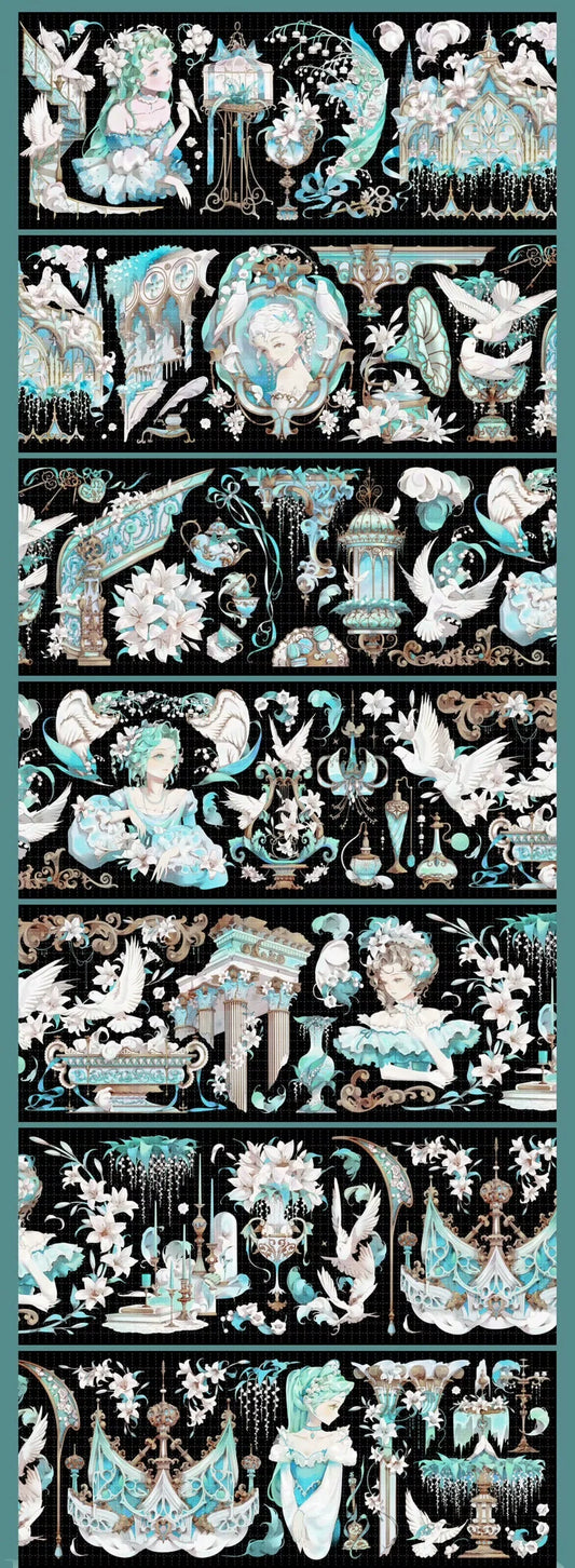 2932-Likey Studio-7x100cm Shell Luster PET Tape