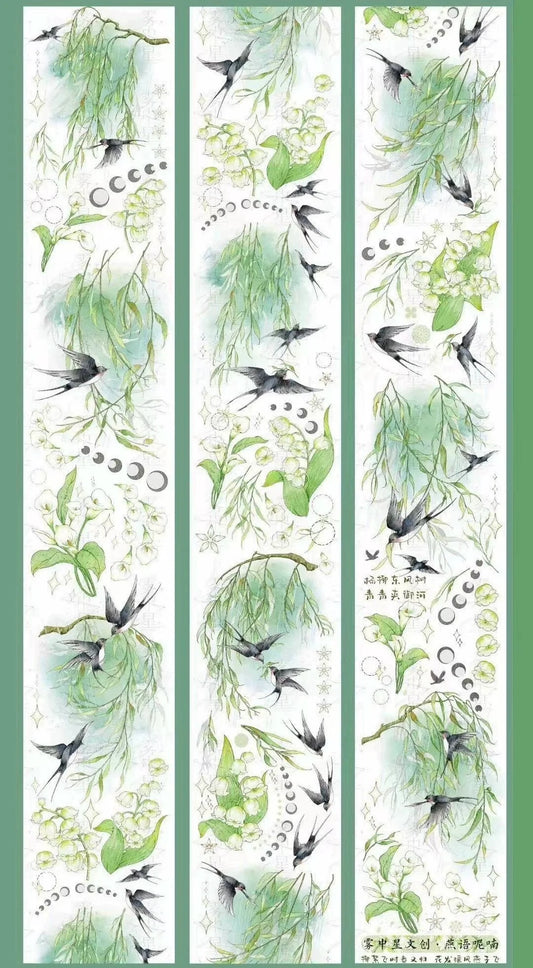 2762-6x100cm Shell Luster PET Tape