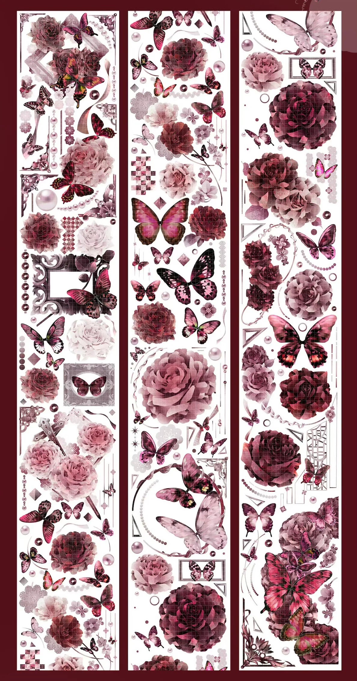 2772-Shine Studio-6x100cm Shell Luster PET Tape