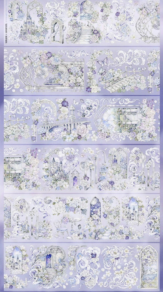 3349-Glacier Museum Studio-6.5x100cm Shell Luster PET Tape