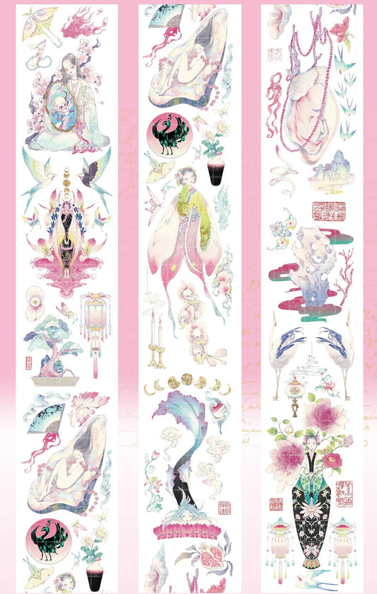 2958-XING YE Studio-6.5x100cm Shell Luster PET Tape