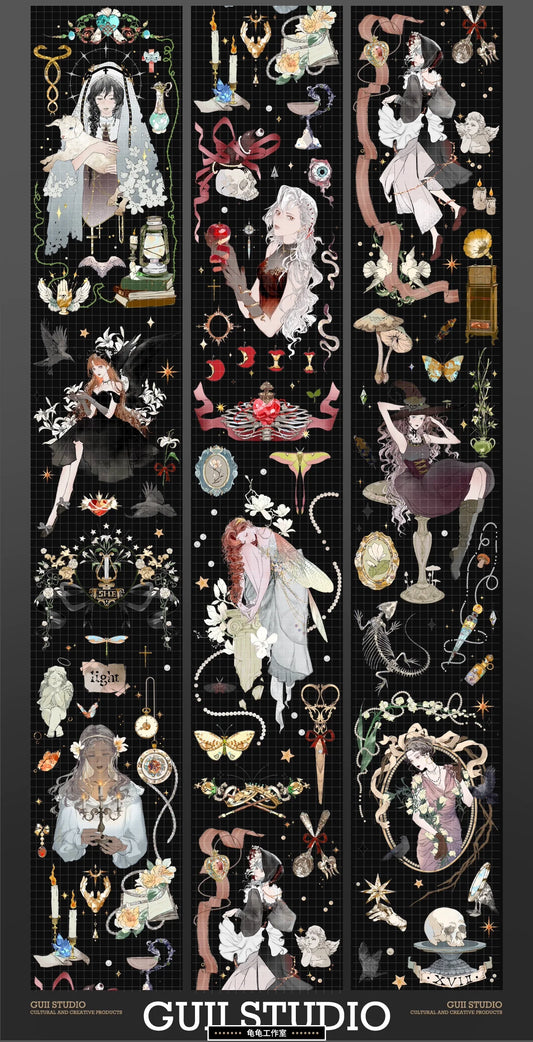 3214-Gui Studio-6x100cm Shell Luster PET Tape